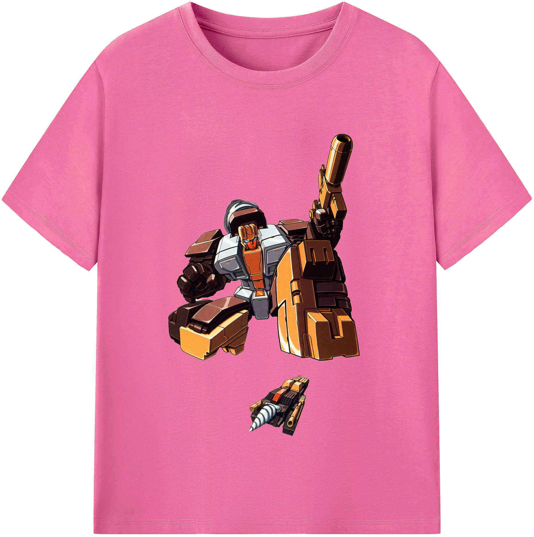 （画像用）  レディースカジュアルプリントTシャツ（綿100％）
